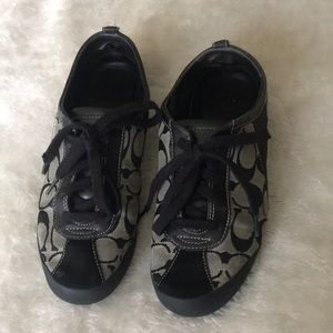 Well loved coach shoes